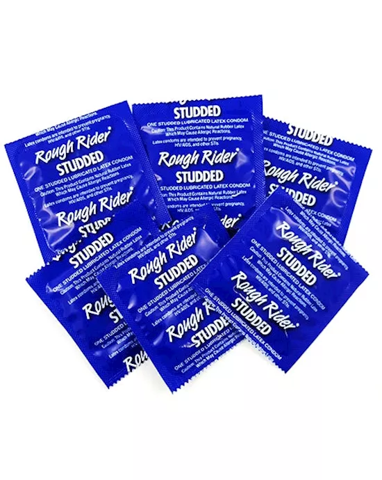 Rough Rider Studded Condoms - Bulk