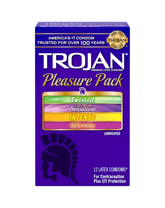 Trojan Pleasure Pack - 12 Pack