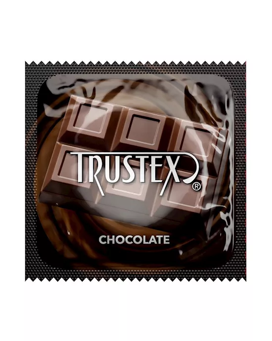Trustex Chocolate Flavoured Condoms  3 Pack
