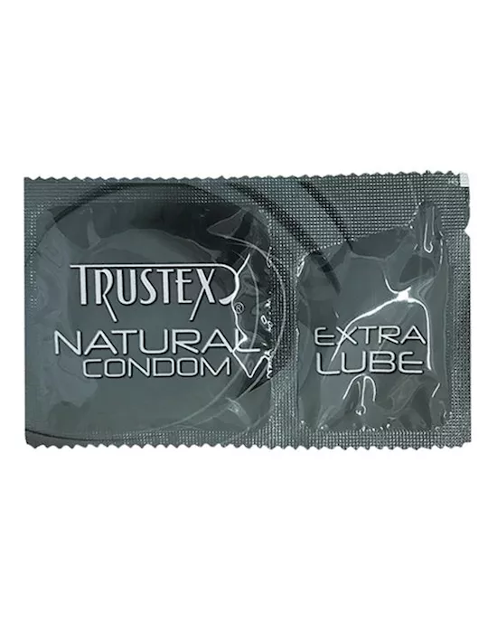 Trustex Natural Non-Lubricated Condoms - 1000 Pack