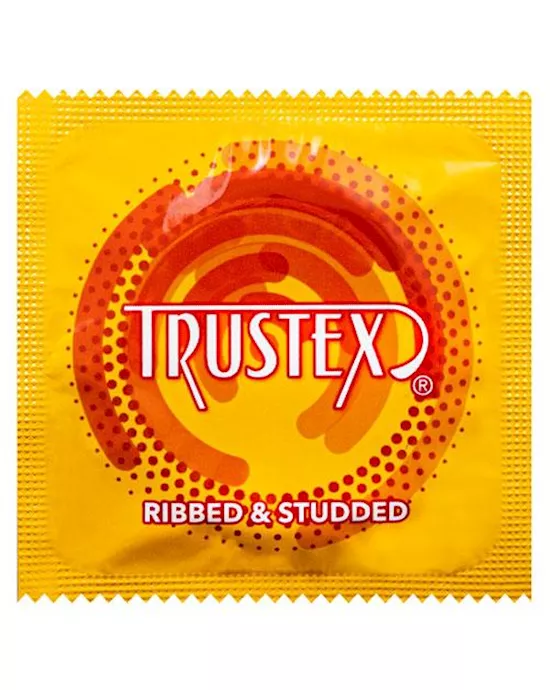 Trustex Ribbed And Studded Condoms - 1000 Pack