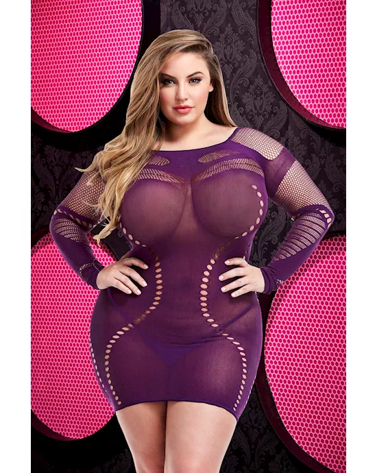 Long Sleeve Mini Dress