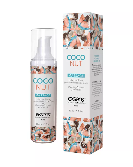 Warming Gourmet Massage Oil Coconut