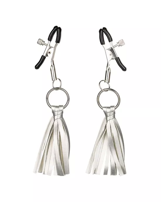 Nipple Play Playful Tassels Nipple Clamps