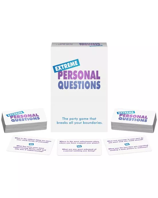 Extreme Personal Questions - Game