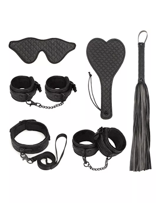 Playful Diamonds The Royal Bedroom 6 Piece Fetish Kit