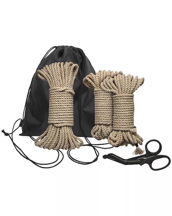 Kink - Bind And Tie 5 Piece Initiation Hemp Rope Kit