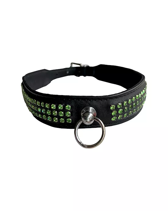 Bound X Gem Encrusted Collar