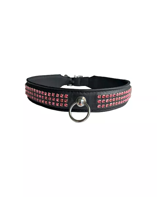Bound X Gem Encrusted Collar