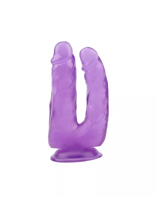 Double D Suction Cup Dong - 6.3 Inch