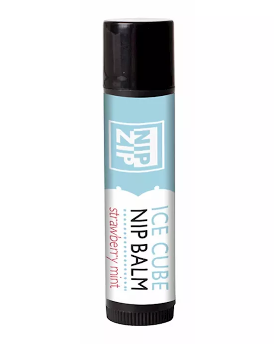 Nip Zip Ice Cube Nipple Balm - Carded - Strawberry
