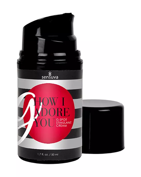 G, How I Adore You - G-Spot Enhancement Cream 