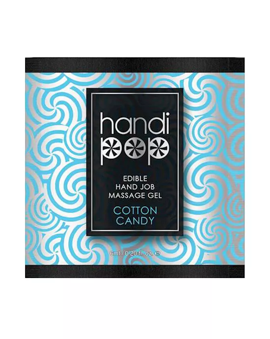 Handipop Hand Job Massage Gel - Cotton Candy