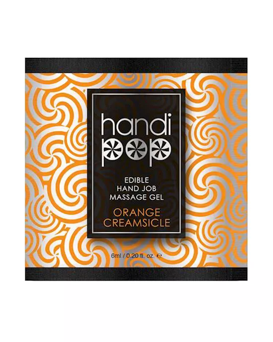 Handipop Hand Job Massage Gel  - Orange