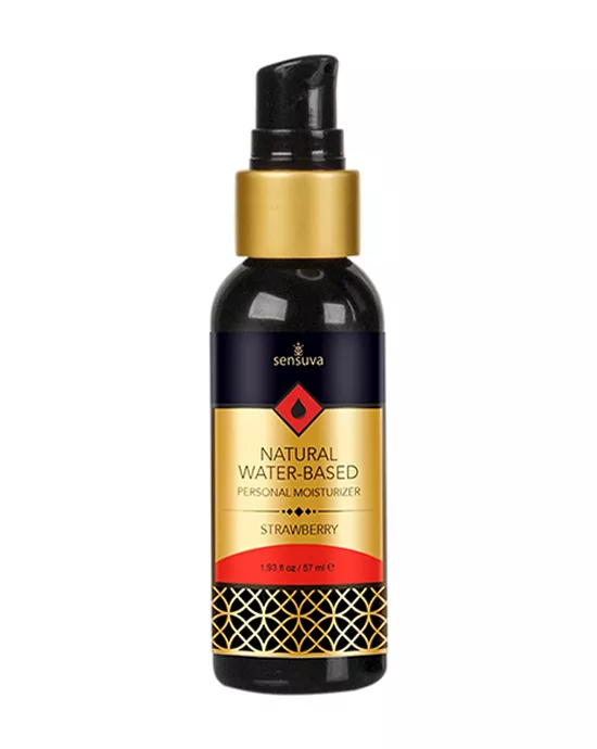 Natural Water-Based Personal Moisturiser  - Strawberry 