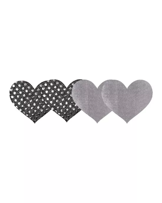 Dark Angel Hearts Pasties