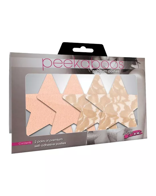 Nude Ambition Star Pasties