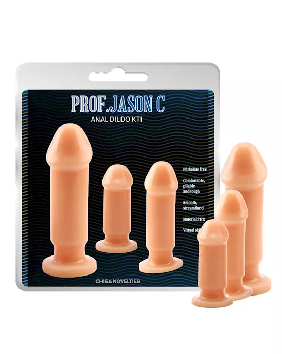Anal Dildo Kit - 3 Set