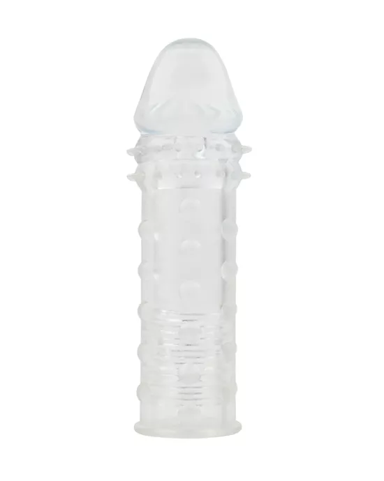 Extra Texture Extending Penis Sleeve - 6.5 Inch