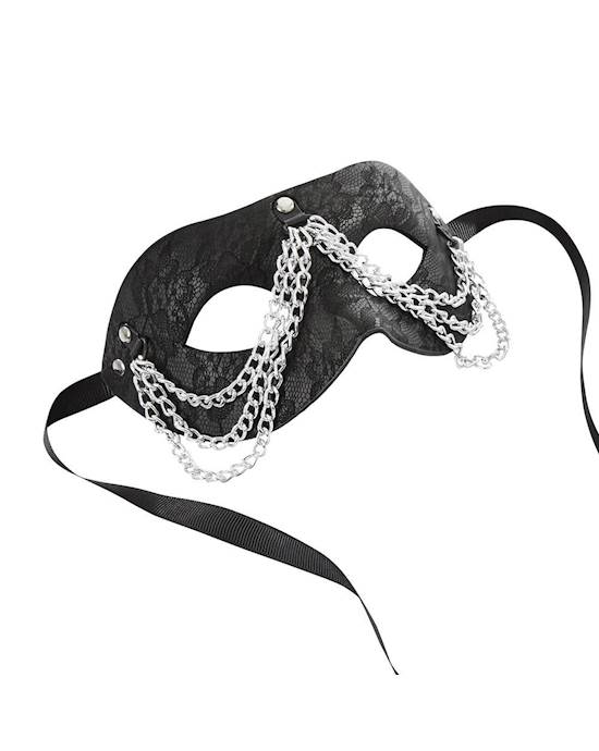 Sincerely Chained Lace Mask