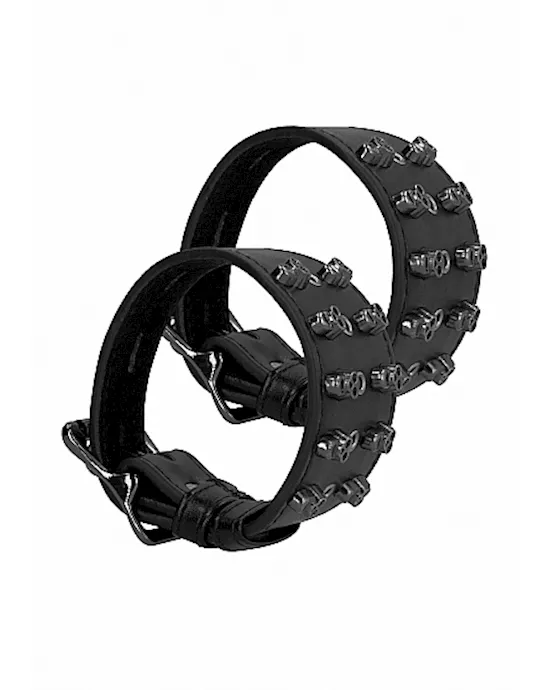 Ouch! Skulls and Bones - Handcuffs with Skulls 