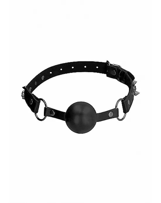 Ouch! Skulls And Bones - Silicone Ball Gag 