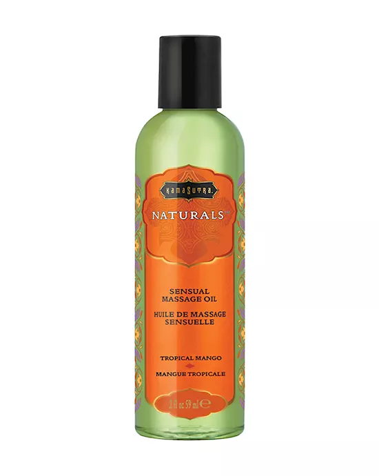 Kama Sutra Naturals Massage Oil - Tropical Mango