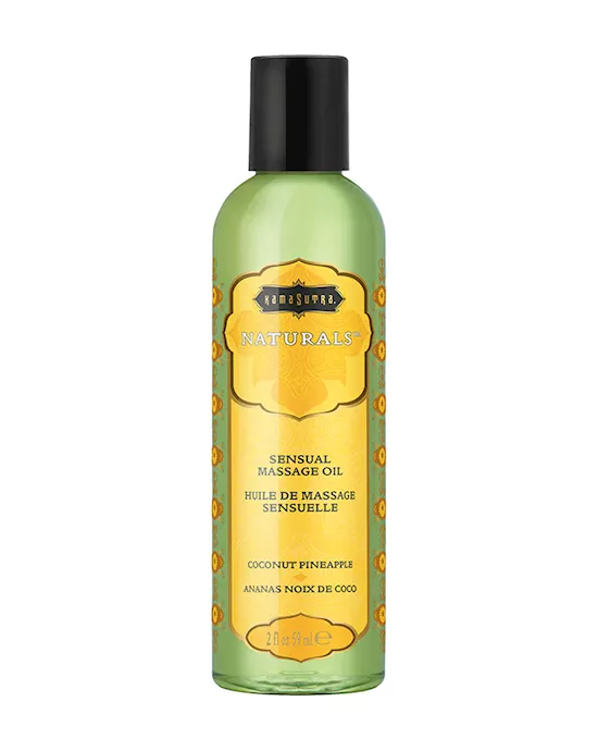 Kama Sutra Naturals Massage Oil - Coconut Pineapple