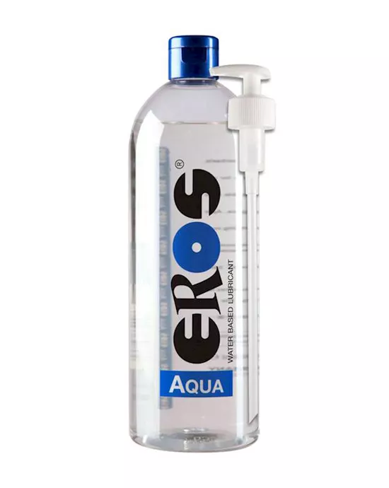 EROS AQUA Water Based Lubricant Bottle with Pump 