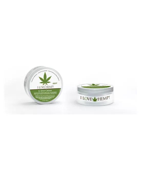 I Love Hemp G-Spot Cream Jar