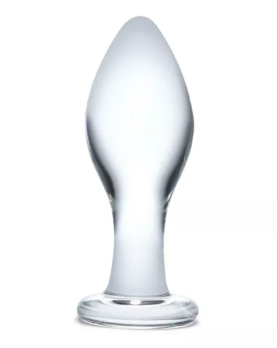 4 Classic Glass Butt Plug