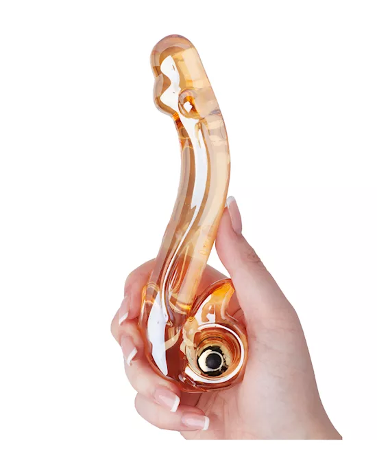 Lucent Nessa VIBRATING GLASS MASSAGER  7 INCH
