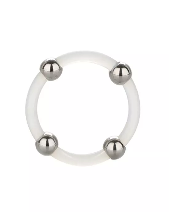 Steel Beaded Silicone C-Ring