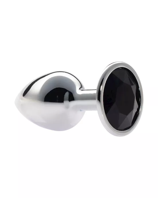 Kink Range Alloy Gem Butt Plug  28 Inch