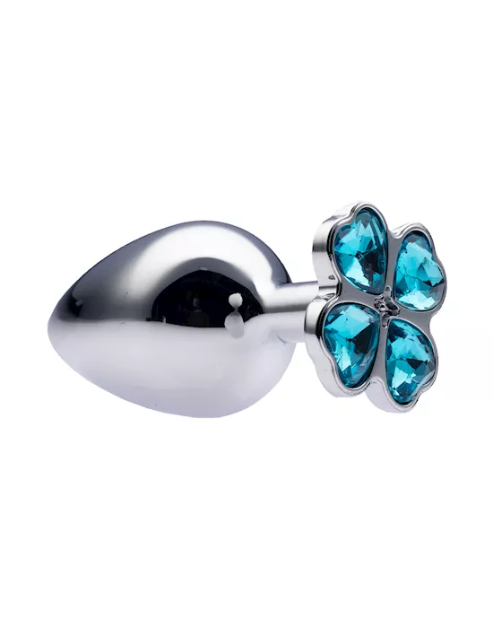 Kink Range Flower Gem Butt Plug - 3.7 Inch