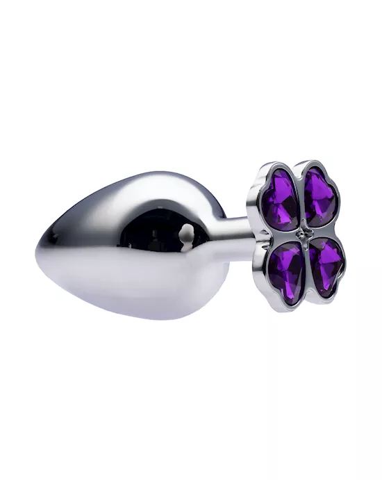 Kink Range Flower Gem Butt Plug - 3.7 Inch