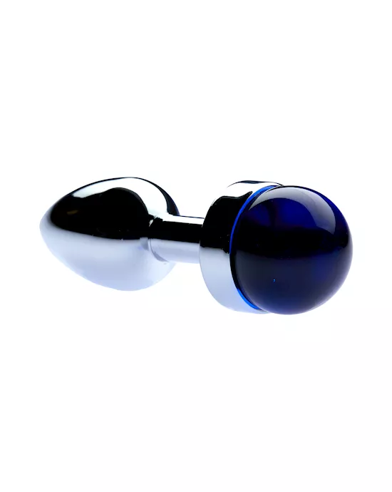 KinKi Glass Ball Anal Plug - 3.4 Inch