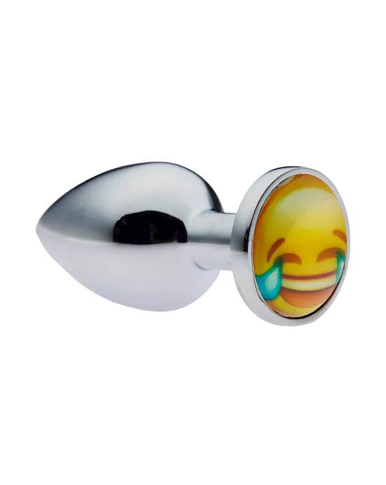 KinKi Laugh Emoji Anal Plug - 2.7 Inch