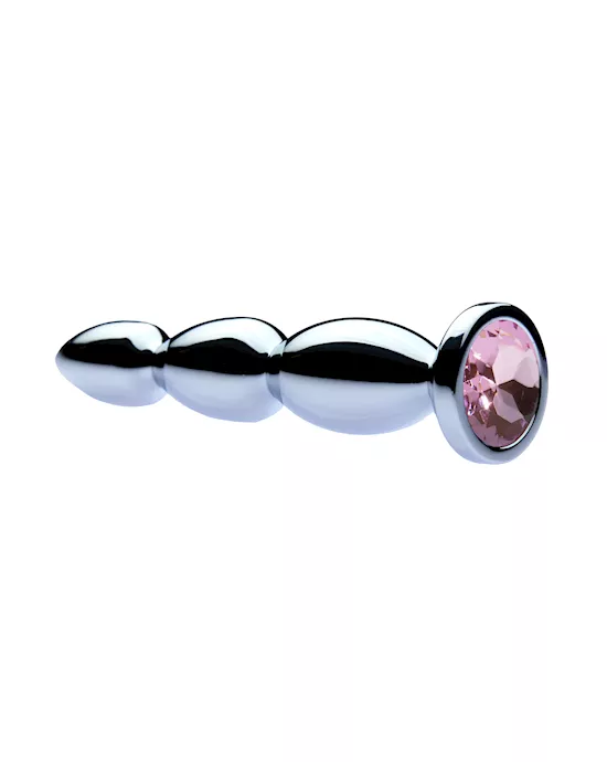 KinKi Jewelled Triple Bulb Butt Plug - 4.1 Inch