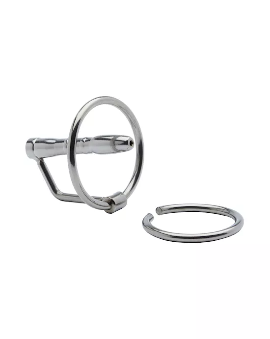 Kink Range Stainless Steel Urethral Plug - 1.6 Inch