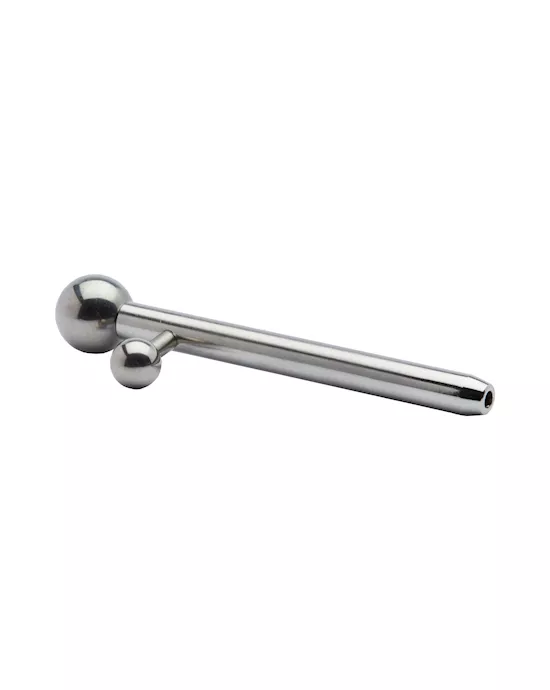 Kink Range Stainless Steel Ball End Urethral Sound - 3.7 Inch