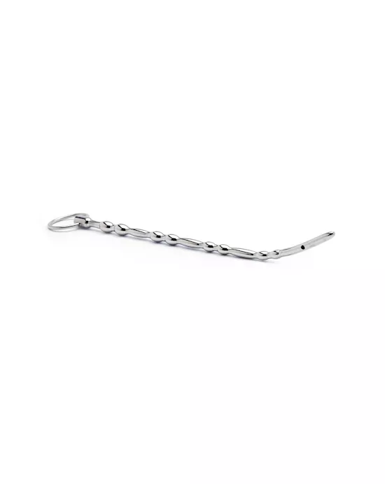 Kink Range Stainless Steel Twisted Penis Plug - 8.2 Inch