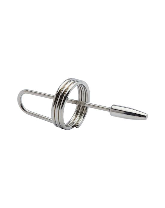 Kink Range Head Ring Penis Plug