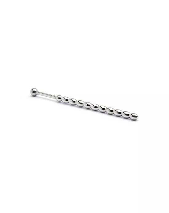Kink Range Stainless Steel Twisted Penis Plug - 6.1 Inch