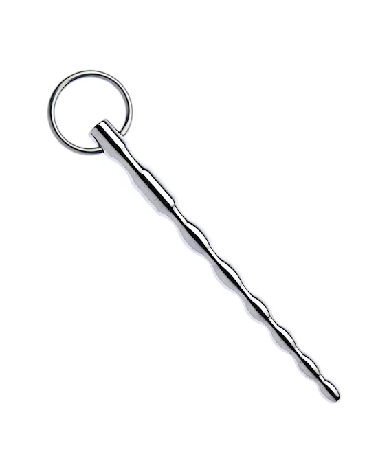 Kink Range Stainless Steel Twisted Penis Plug - 5.3 Inch