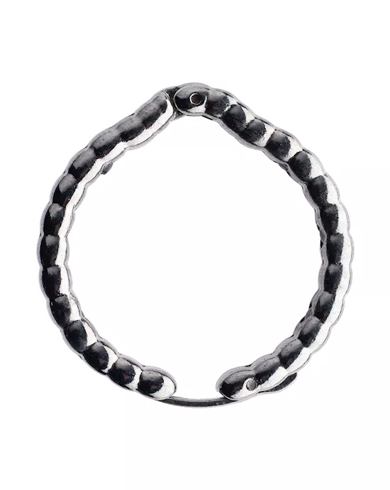 Kink Range Stainless Steel Adjustable Penis Head Ring - 1.3 Inch