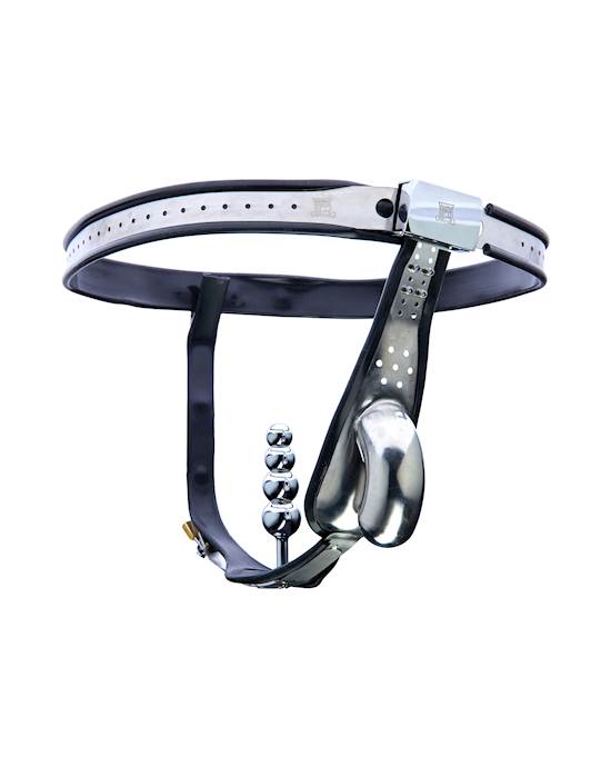 Chastity Pleasure Harness With Probe 