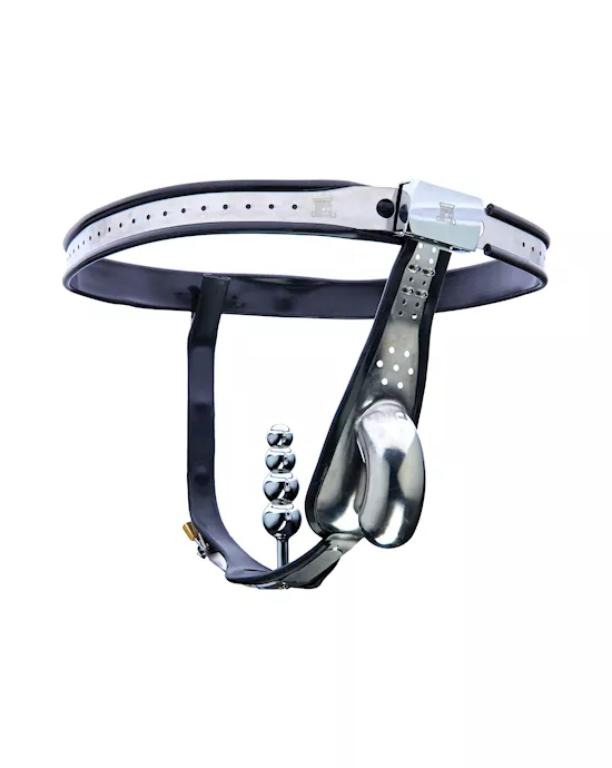 Chastity Pleasure Harness With Probe 