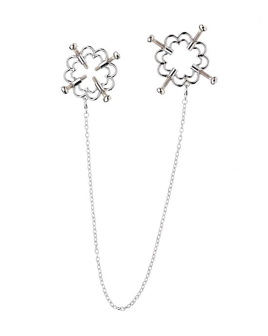Kink Range Floral Nipple Clamps