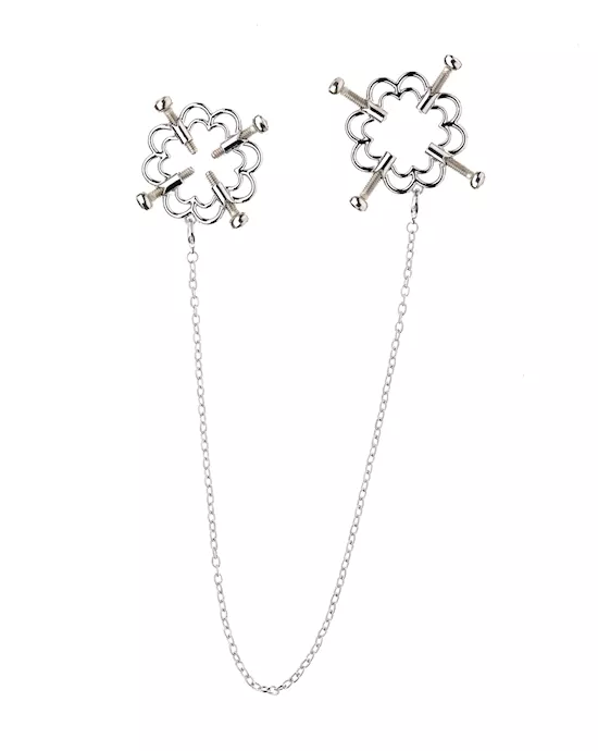 Kink Range Floral Nipple Clamps